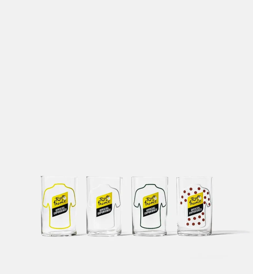 Krosno Polka Tour de France glas 250 ml 4 stk