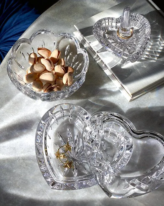 Waterford Giftology Heart smykkeskrin krystal