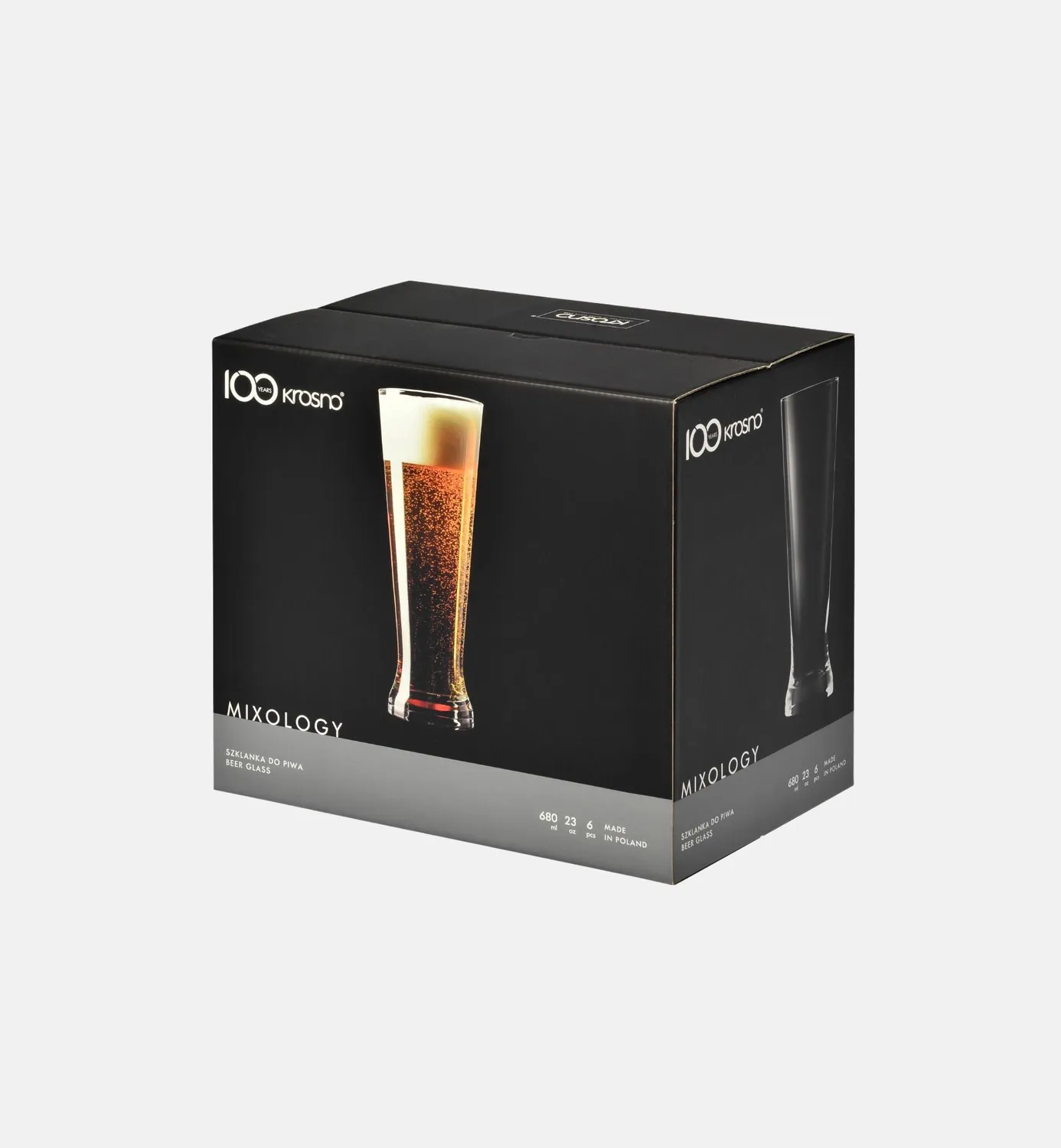 Krosno Mixology pilsnerglas 500 ml højt glas