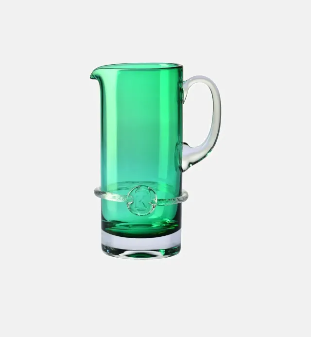 Krosno Aurelia krystal kande 1500 ml smaragd med hank