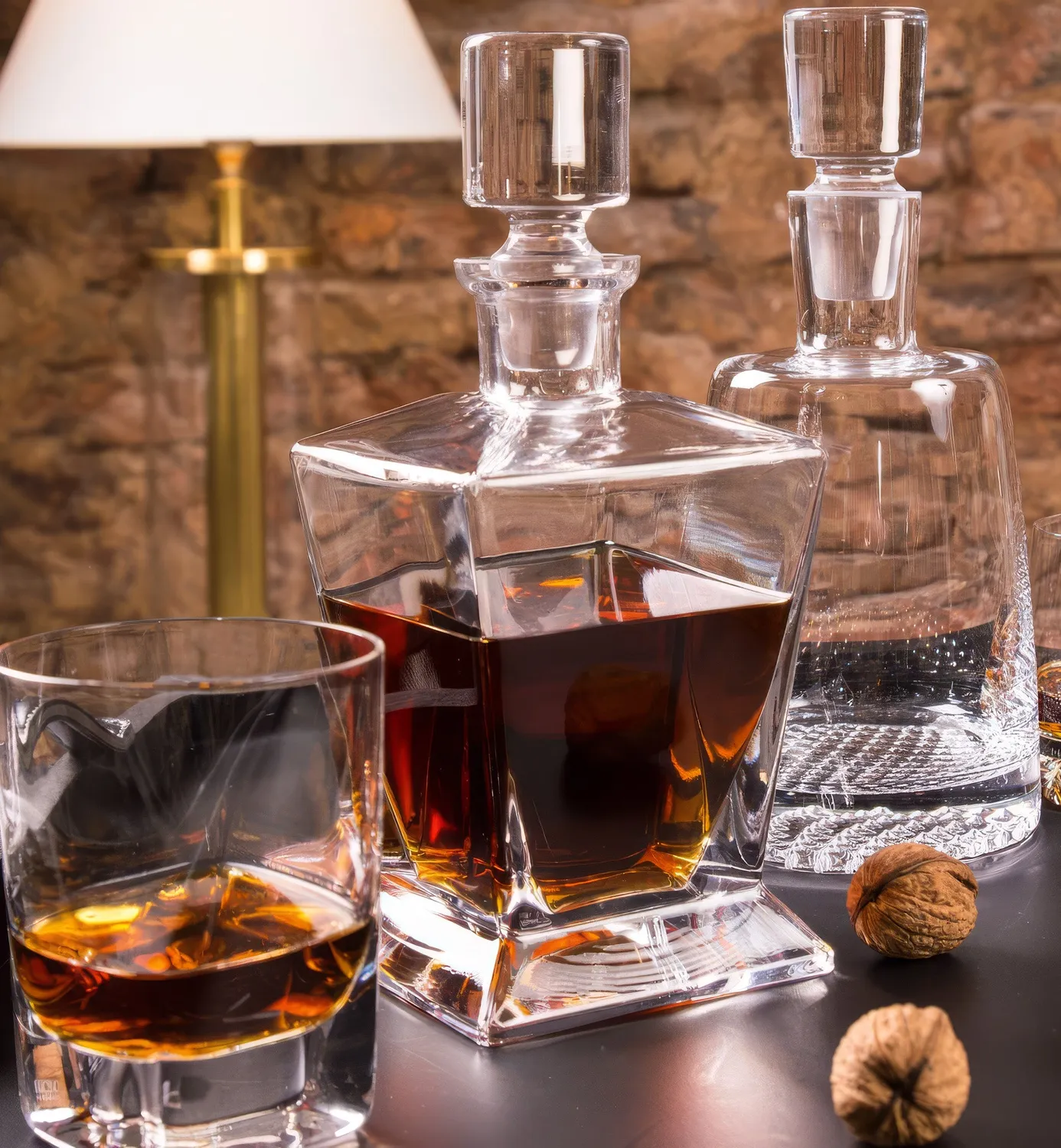 Krosno Caro whiskykaraffel 750 ml krystal