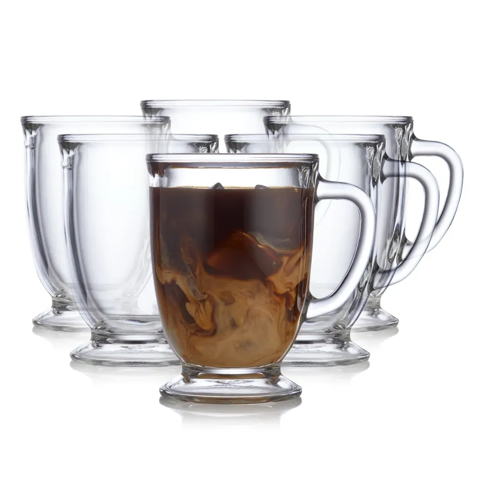 Libbey Kona glaskrus 473 ml sæt med 6 – med hank