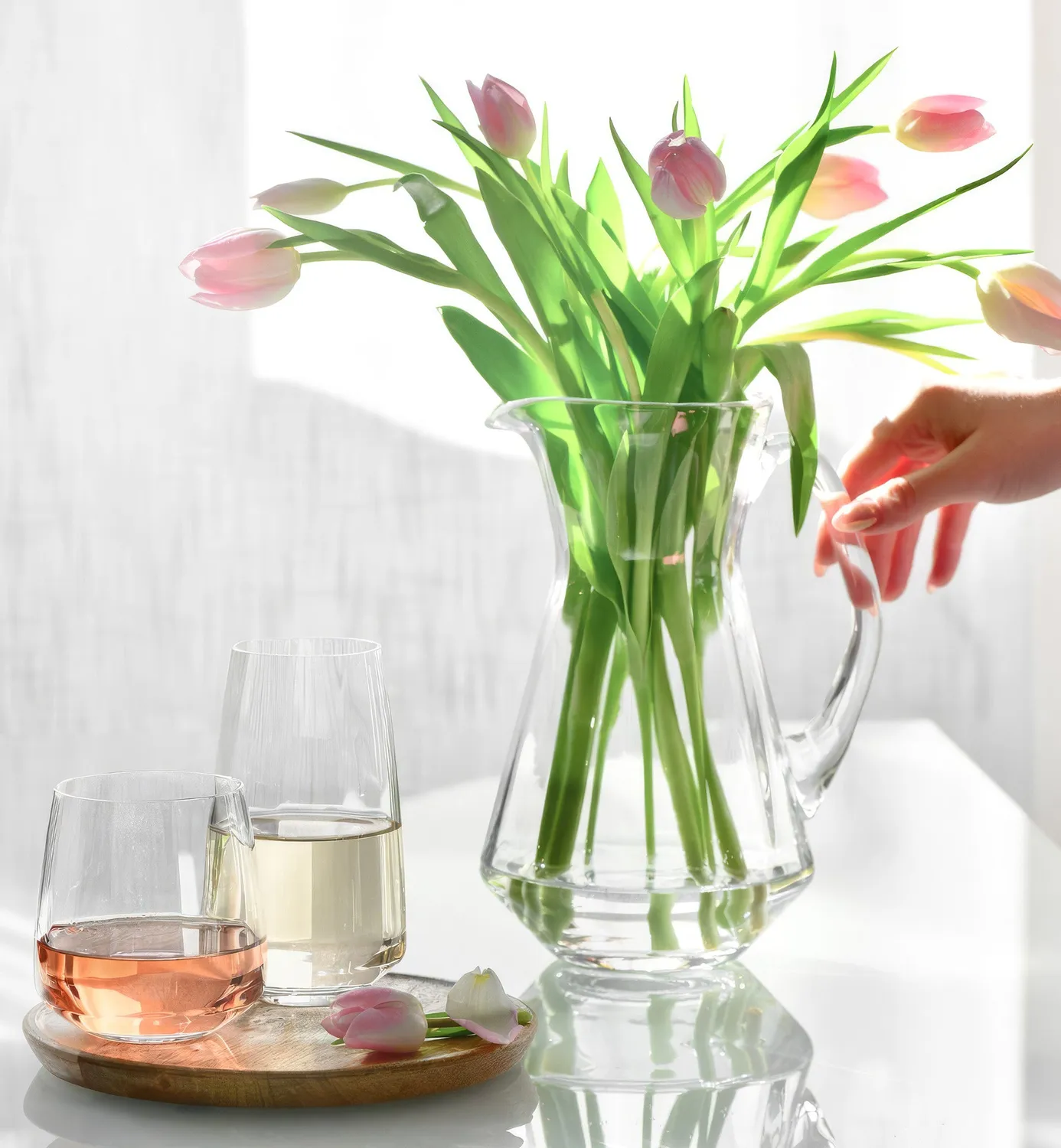 Krosno Celebration kande 1500 ml krystal