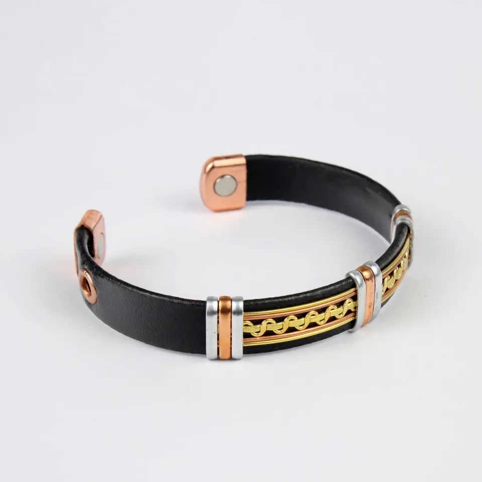 El'Cobre Design 55 let kobberarmbånd med magnet gaveæske