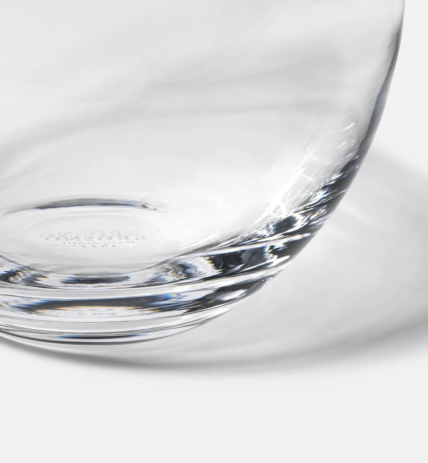 Krosno Gemstone vase 21 cm klar krystal