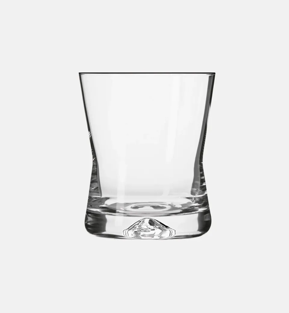 Krosno X-line whiskyglas 360 ml klart glas