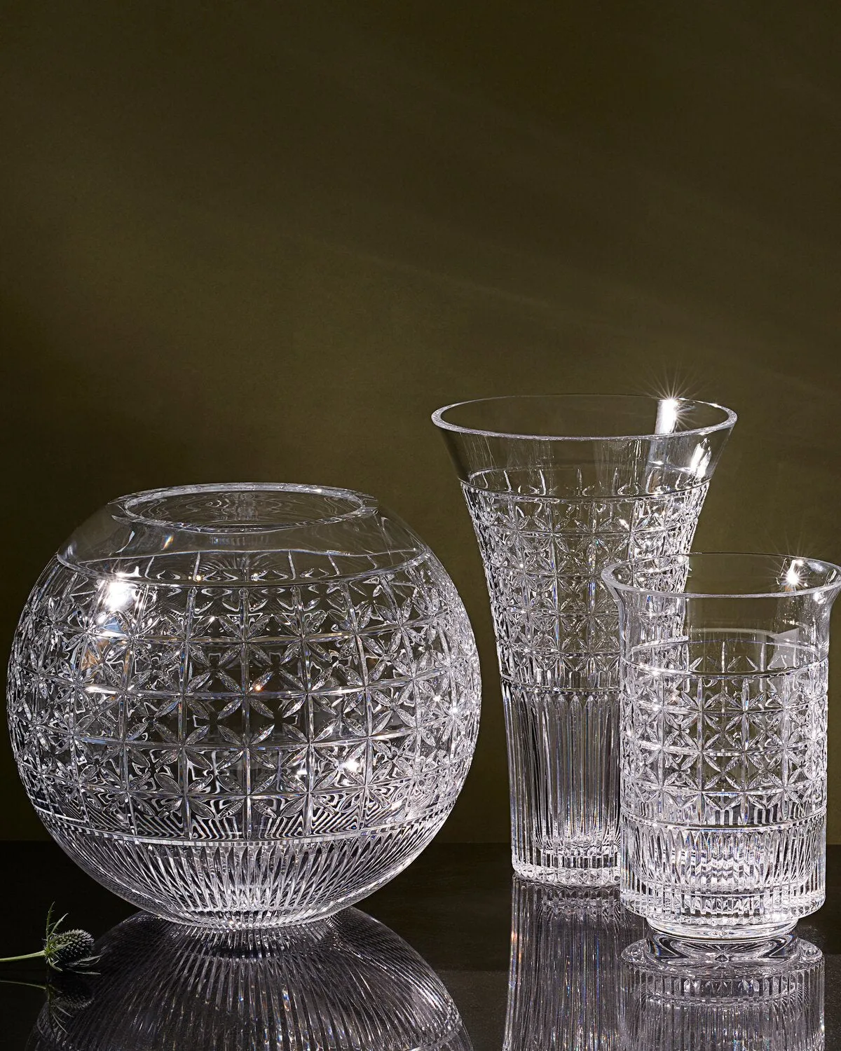 Waterford Powerscourt vase 30 cm krystal
