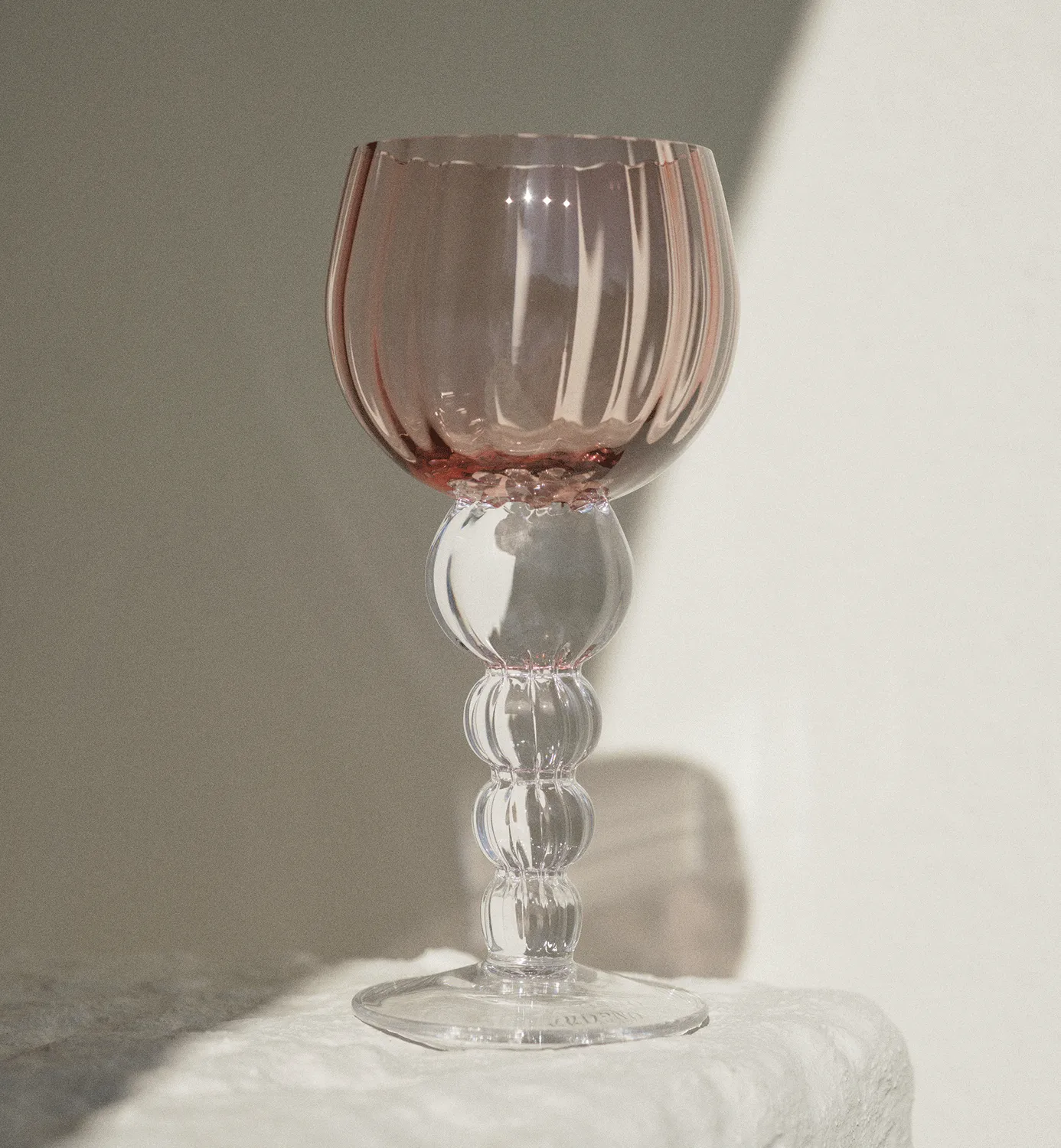 Krosno Mirel vinglas 350 ml bordeaux mundblæst