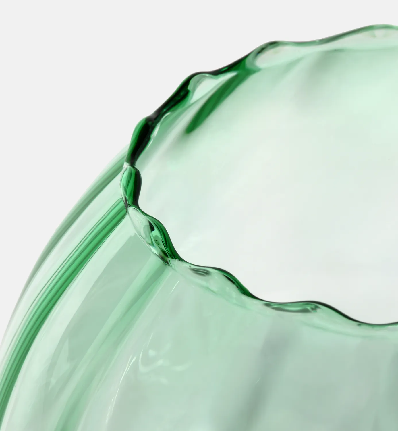 Krosno Gemstone vase 15,5 cm smaragd
