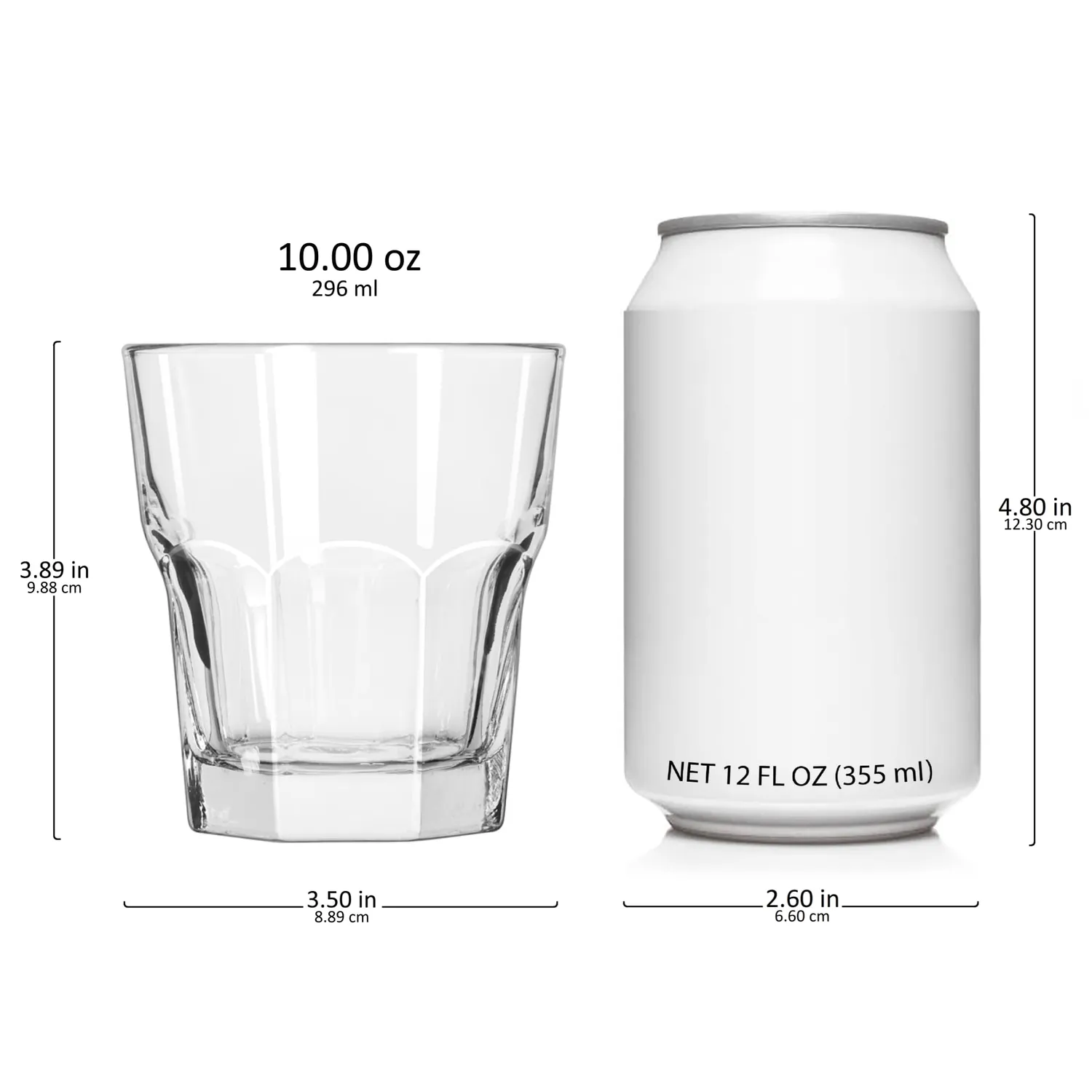 Libbey Gibraltar DuraTuff whiskyglas 12 stk 296 ml facetslebet