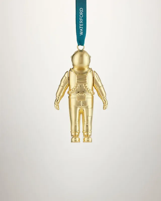Waterford Christmas Spaceman julepynt guld ornament