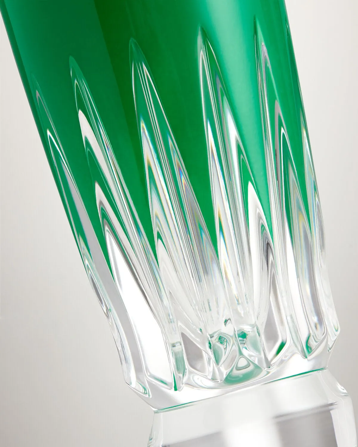 Waterford Firework Green shotglas 2 stk grøn krystal