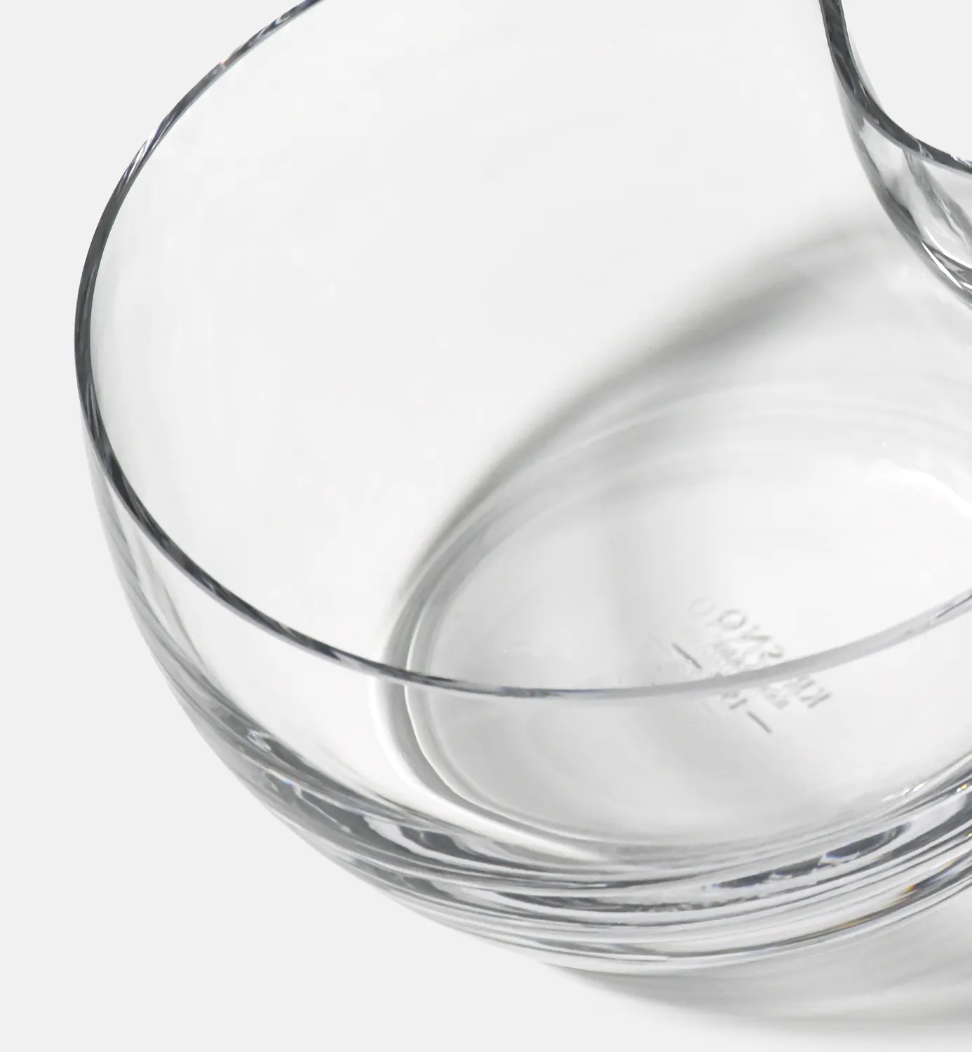 Krosno Flow serveringsskål klar 20 cm krystal