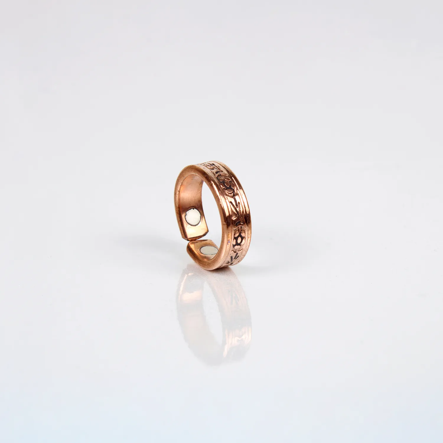 El'Cobre Design 6 kobberring magnet justerbar