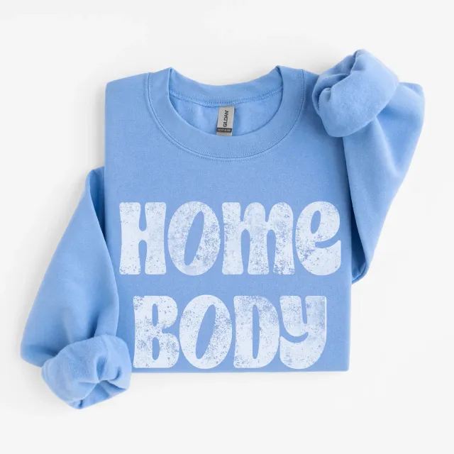 Mugsby Homebody sweatshirt Carolina Blue hygge