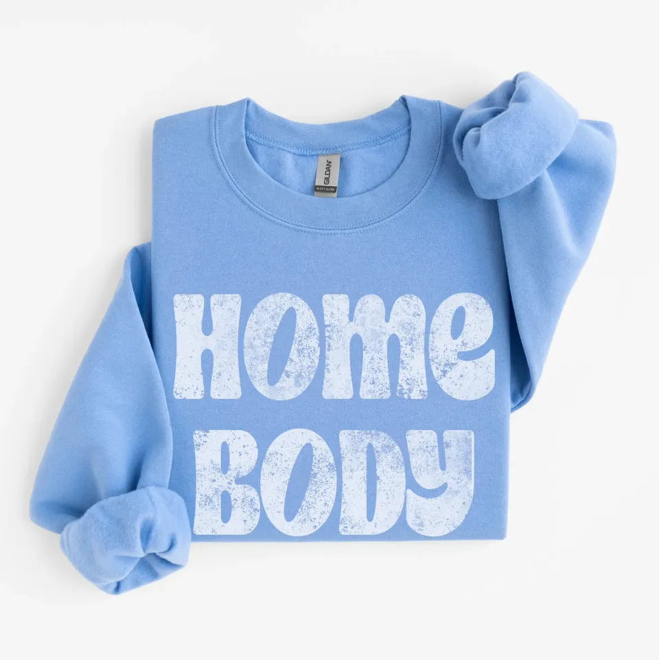 Mugsby Homebody sweatshirt Carolina Blue hygge