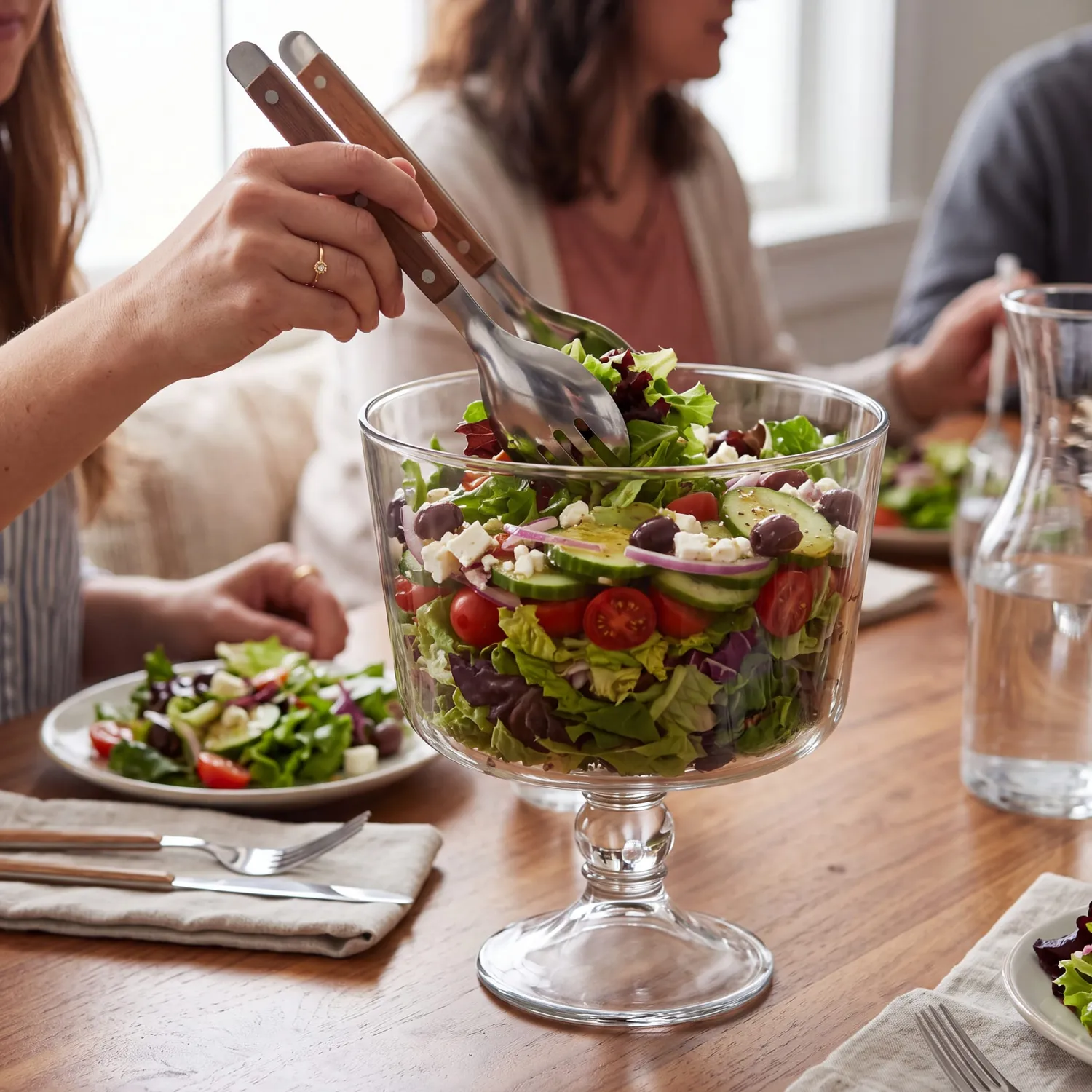 Libbey Selene trifleskål glas 9 tommer klar 1 stk