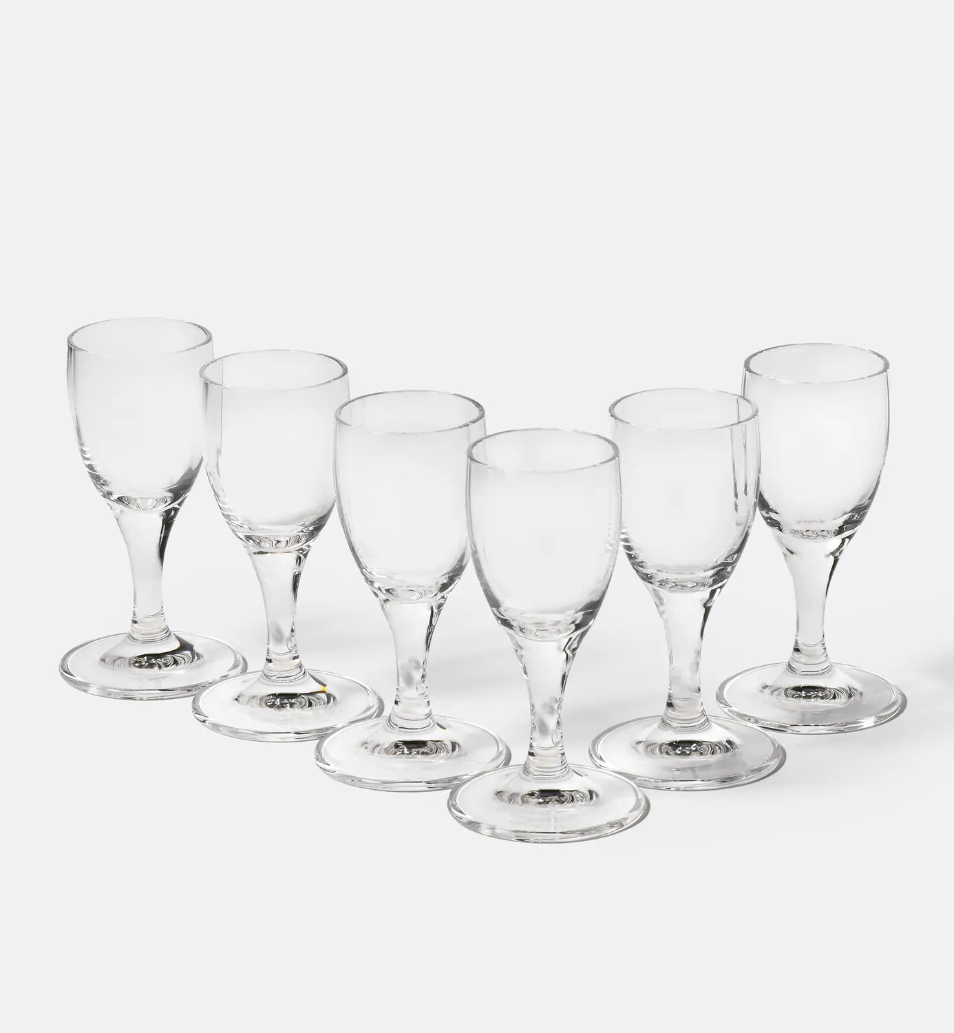 Krosno Prima Lumi snapseglas 25 ml 6 stk klar