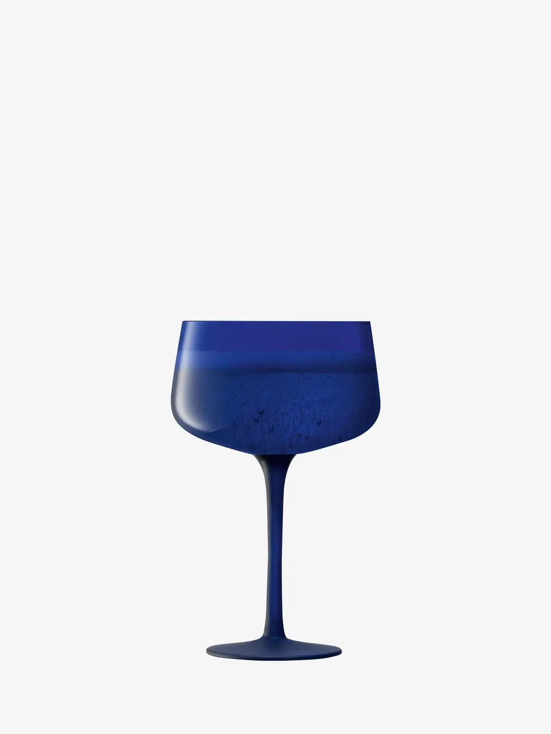 LSA Arc Contrast cocktailskål 2 stk cobalt mat