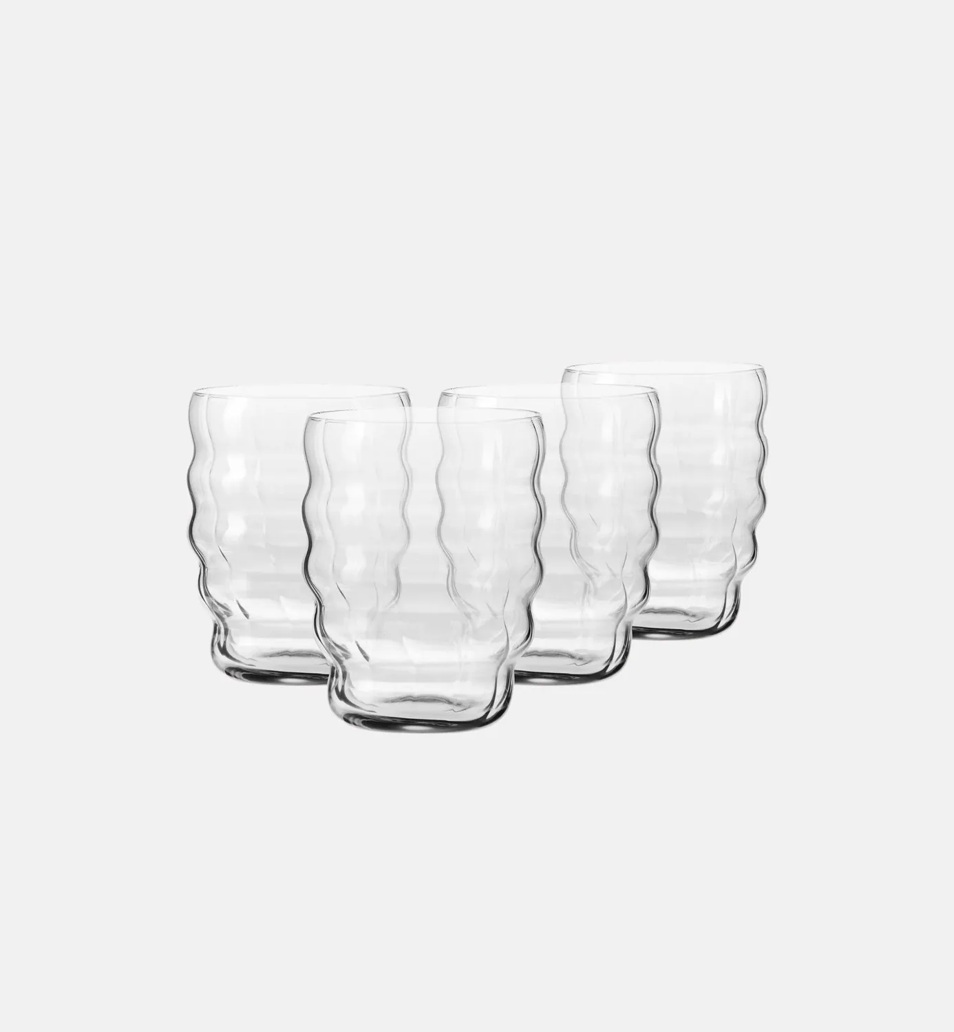 Krosno Coffee Moments latteglas 440 ml 4 stk