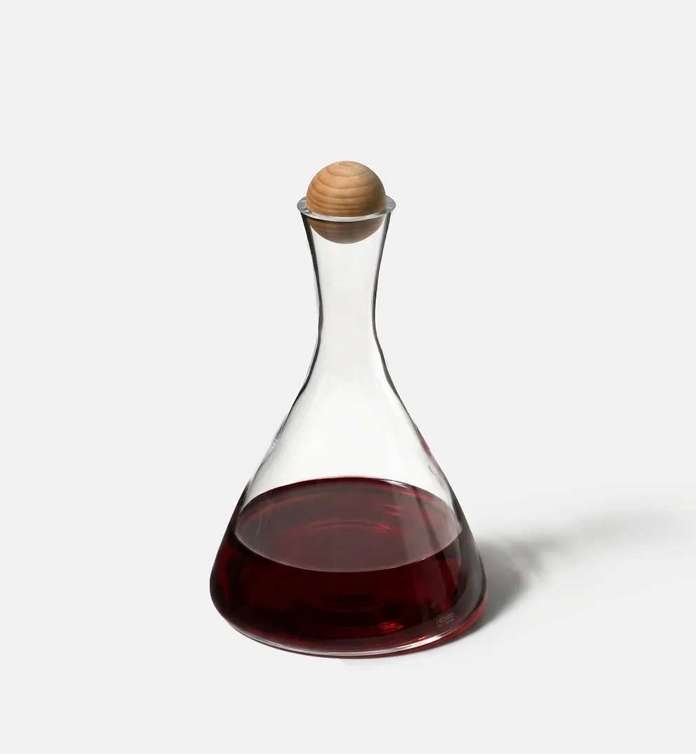 Krosno karaffel 1000 ml med træprop