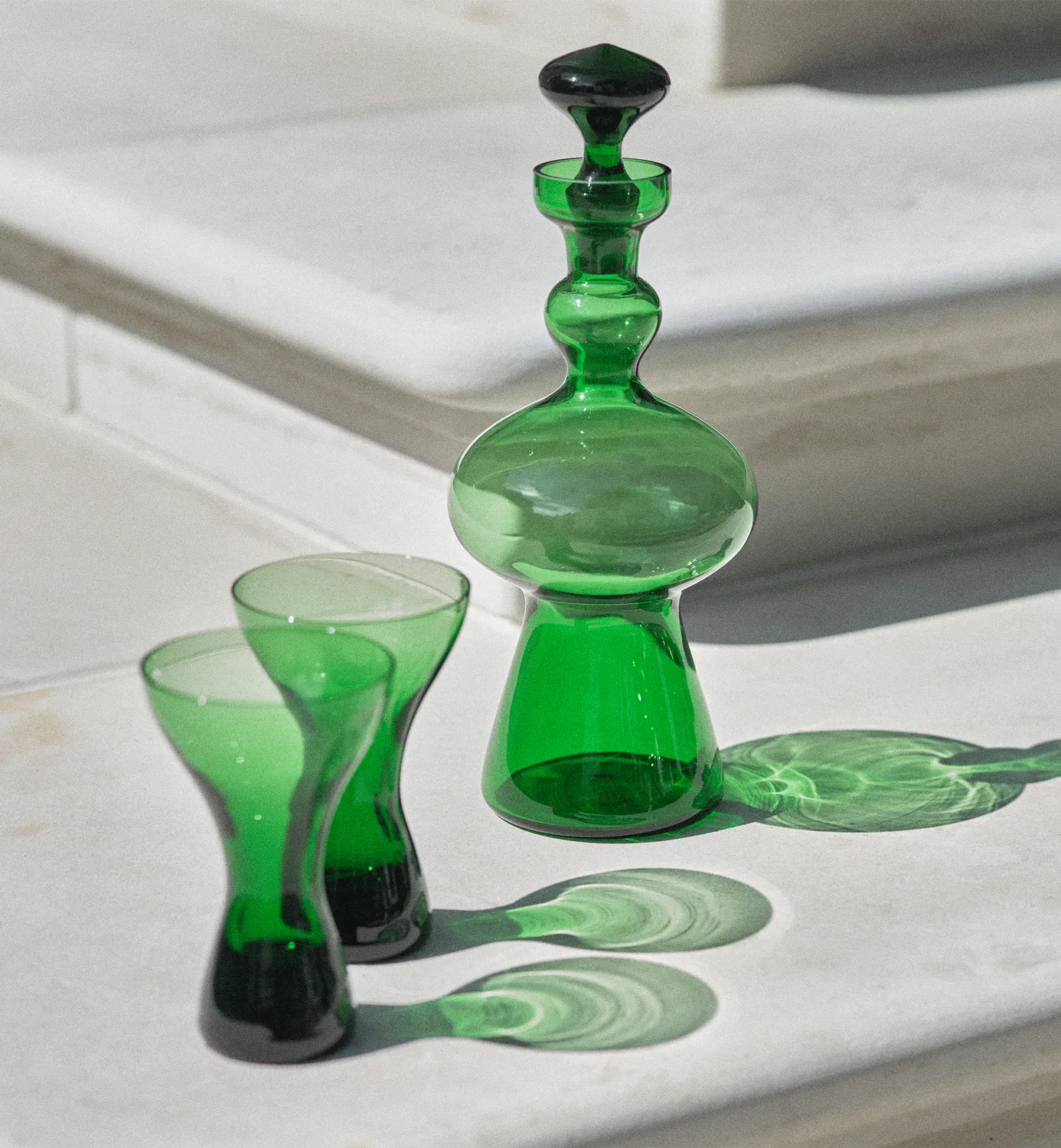 Krosno Sophia 1968 glas 150 ml emerald
