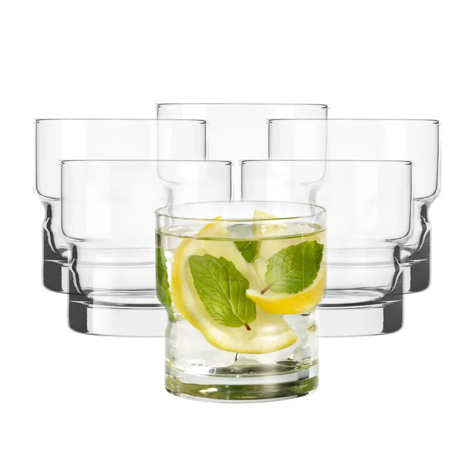 Libbey Newton 2038 whiskyglas 6 stk 355 ml stabelbar