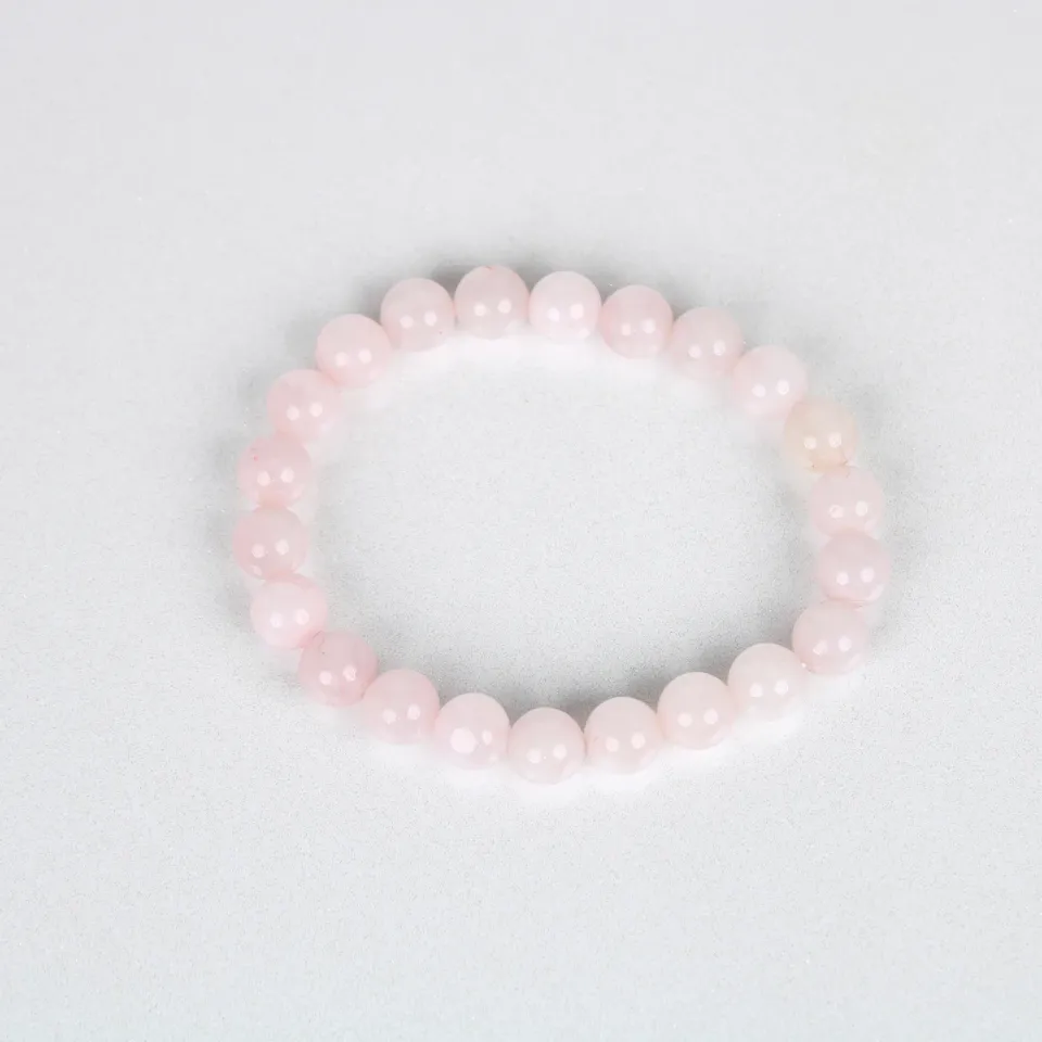 El'Cobre Rose Quartz armbånd 8mm rosenkvarts