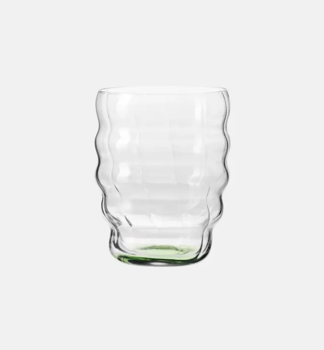 Krosno Matcha Moments tumblerglas 440 ml grøn fod