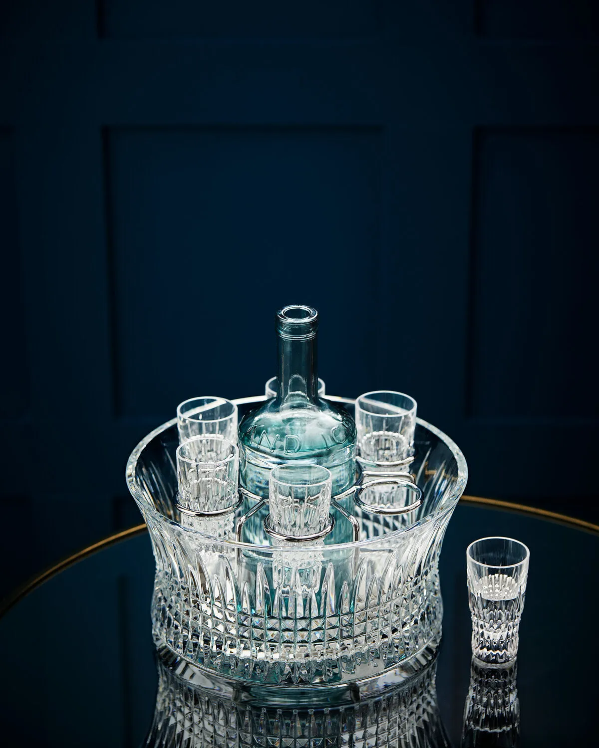 Waterford Lismore Diamond vodkasæt chill bowl 7 dele