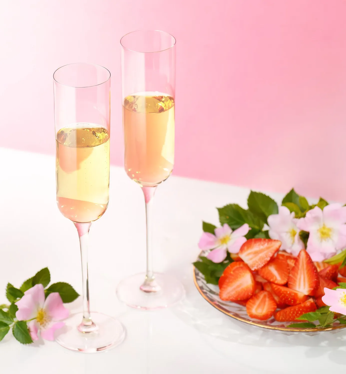 Krosno Glamour champagneglas 170 ml slank
