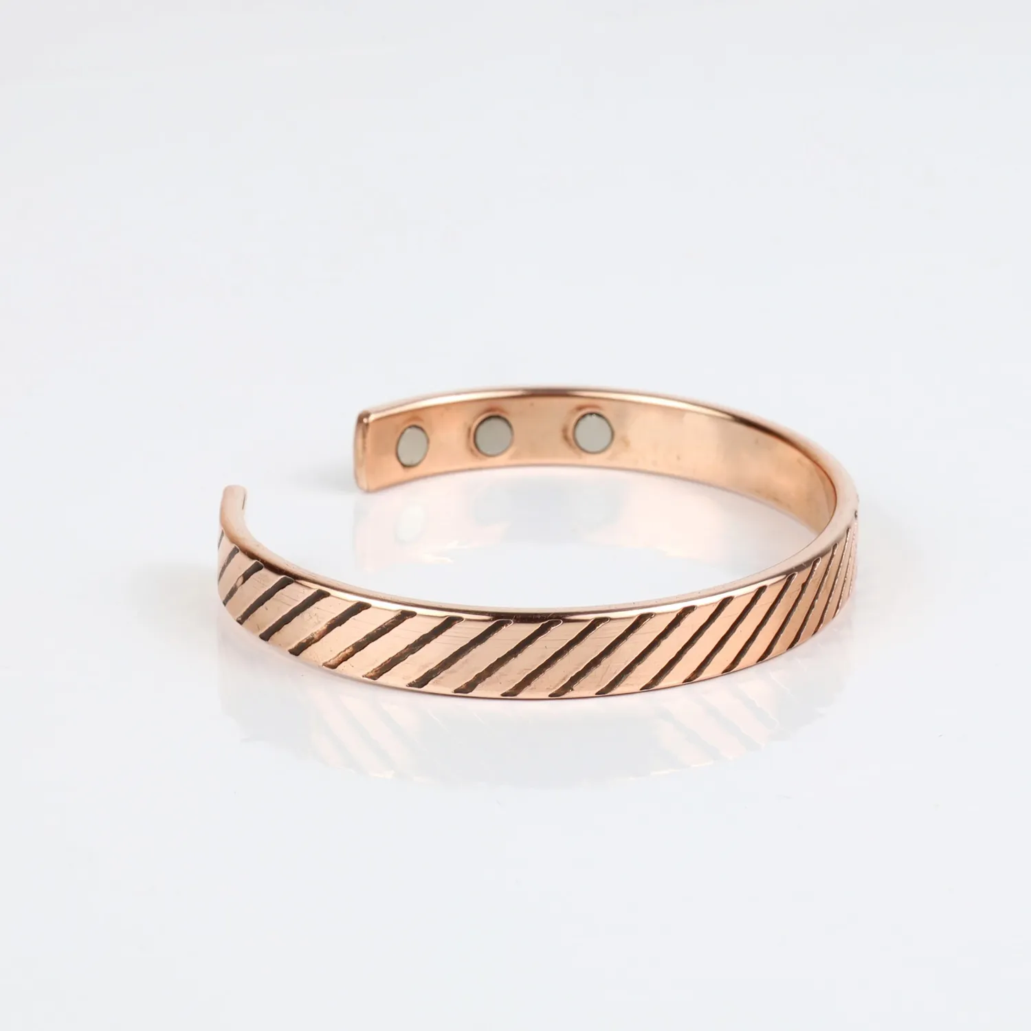 El'Cobre Design 78 kobberarmbånd flettet med æske