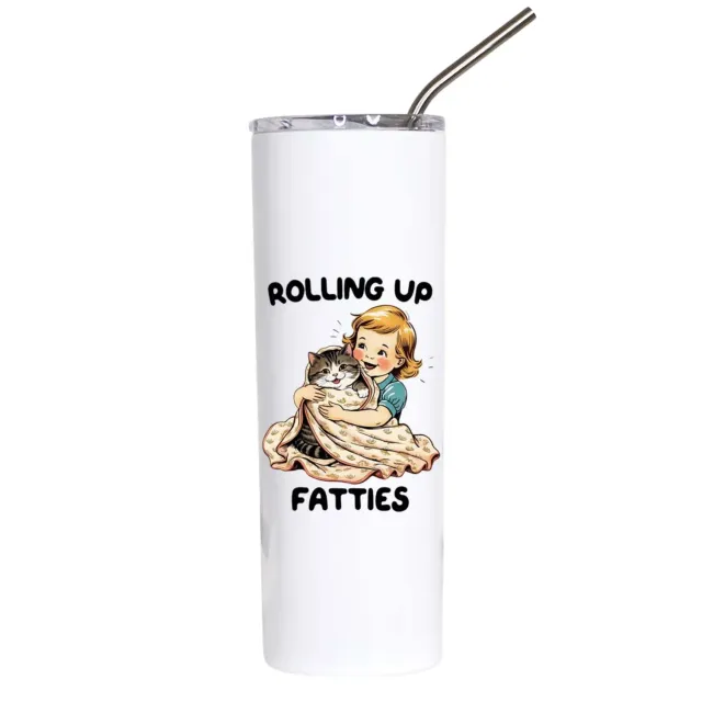 Mugsby Rolling Up Fatties tumbler 591 ml sjov kat