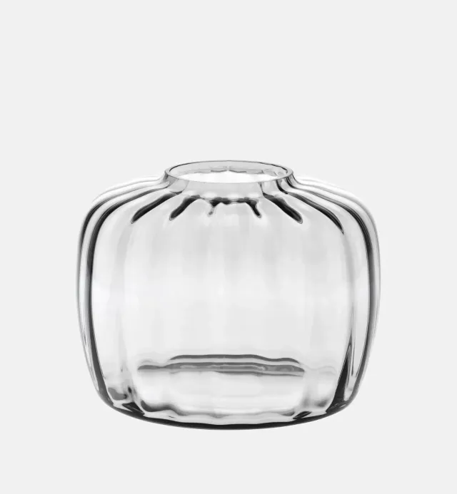 Krosno Ballerina Celestine vase 19 cm blågrå krystal