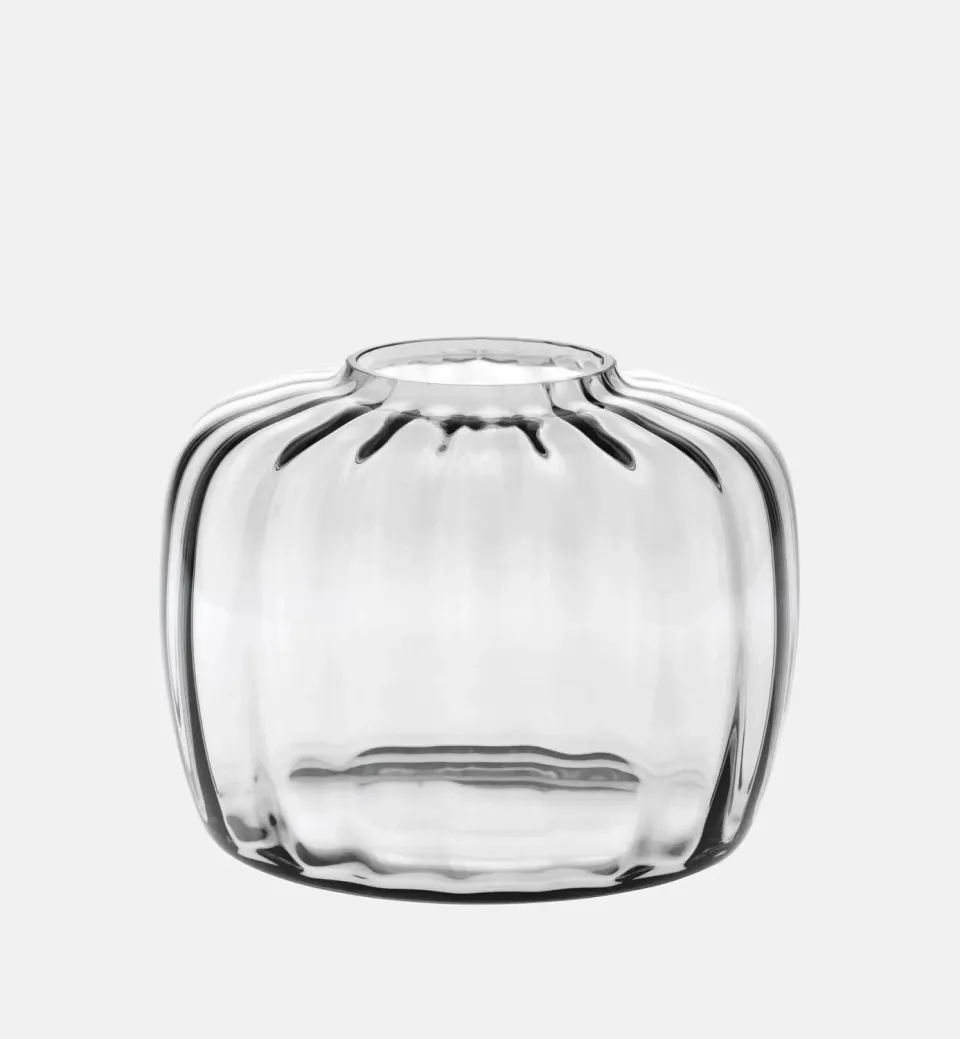 Krosno Ballerina Celestine vase 19 cm blågrå krystal