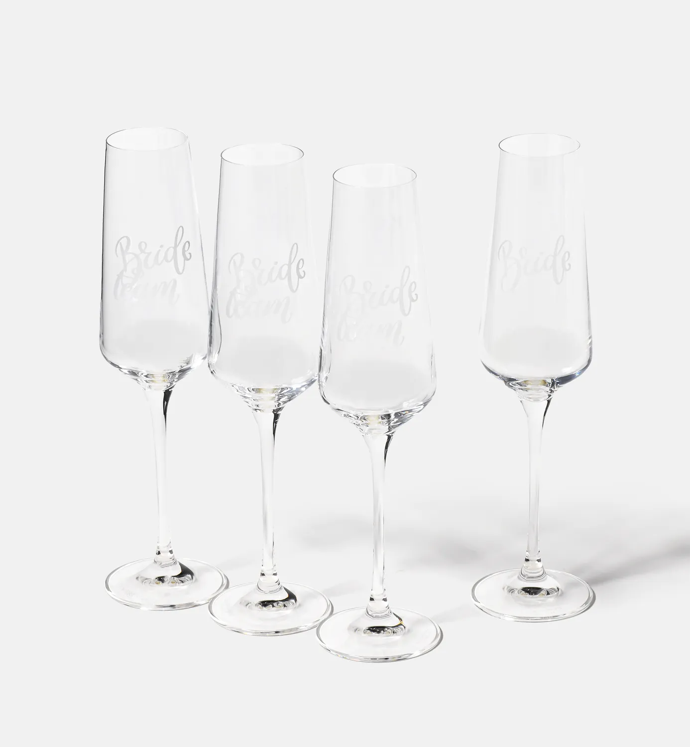 Krosno Bride Team champagneglas 180 ml 4 stk