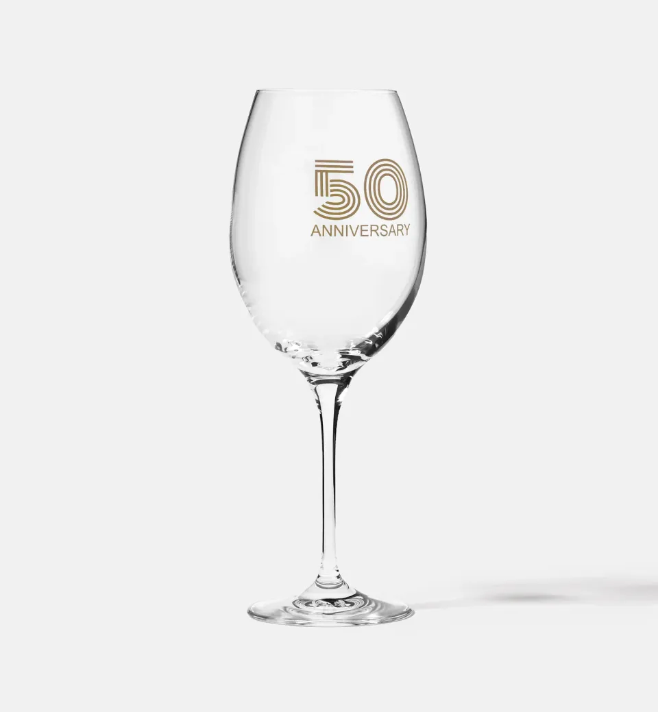 Krosno Celebration Moments 50 Anniversary vinglas 480 ml krystal