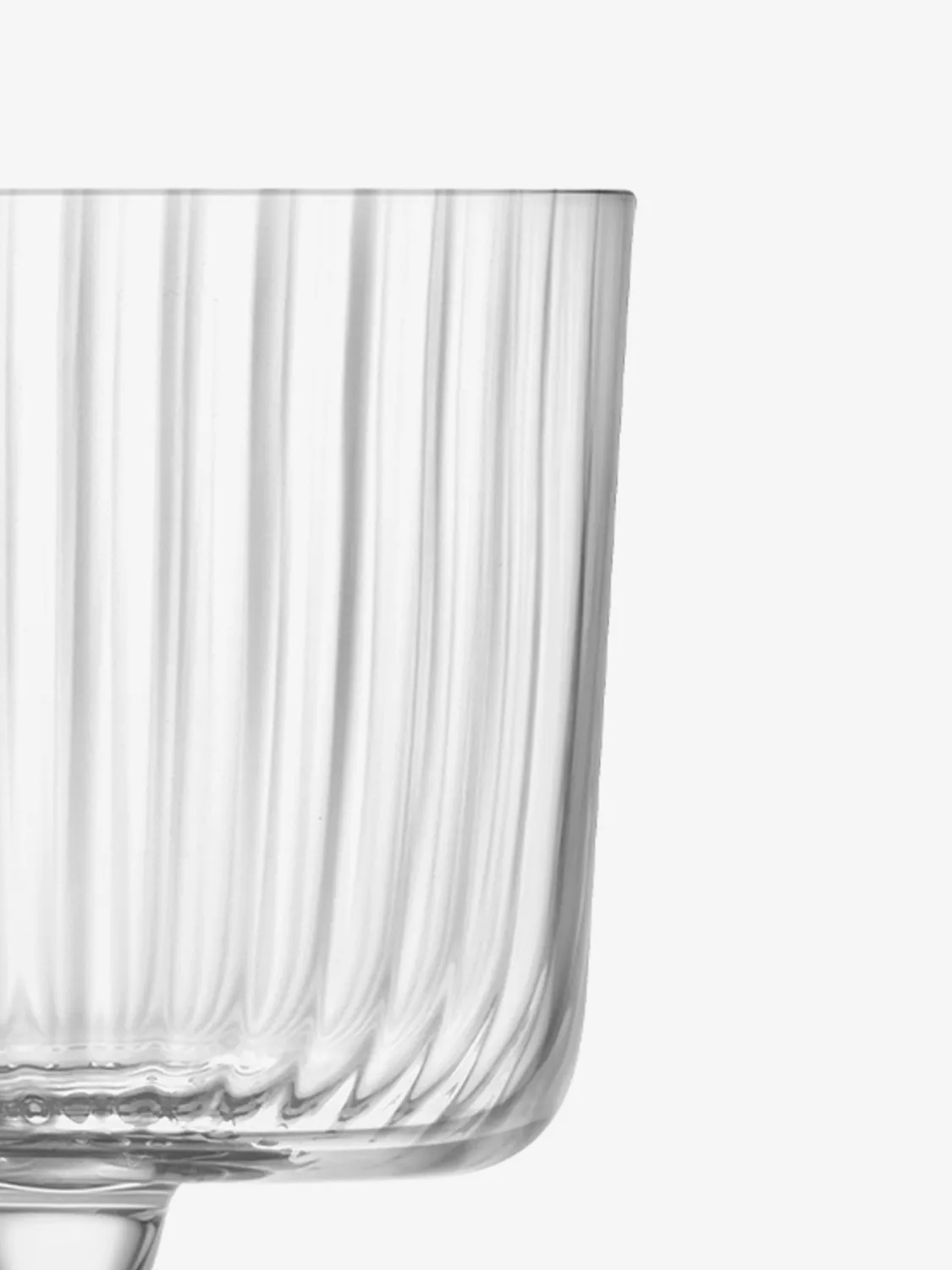 LSA Gio Line vinglas 4 stk tekstureret glas