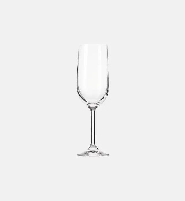 Krosno Gema champagneglas 210 ml 6 stk klar krystal