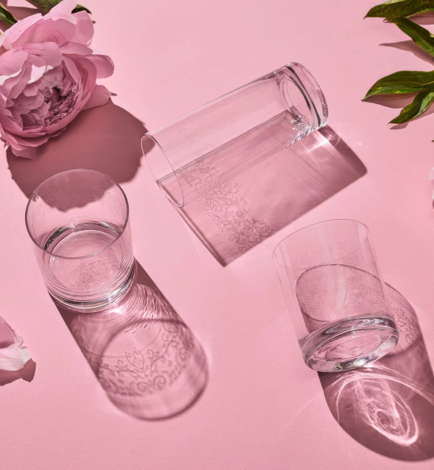 Krosno longdrink tumblerglas 350 ml mønster