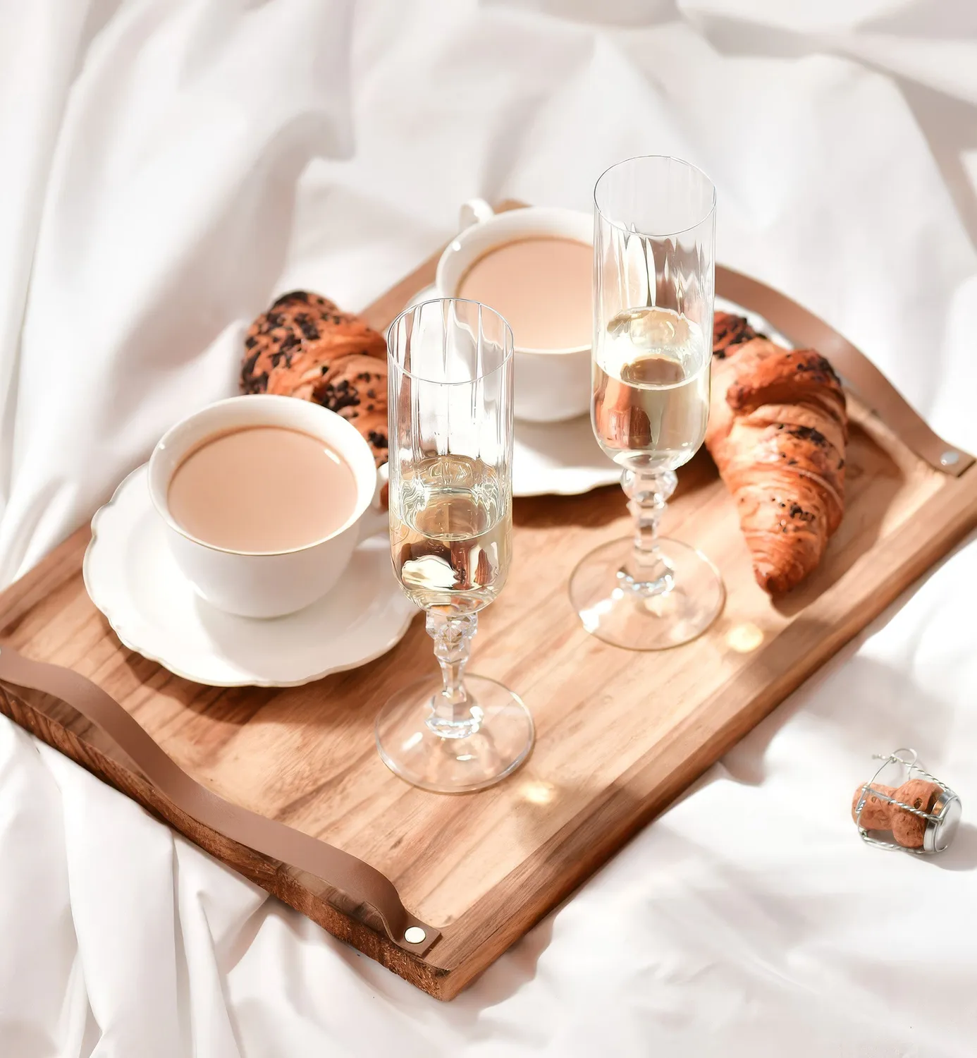 Krosno Paris champagneglas 220 ml krystal riflet