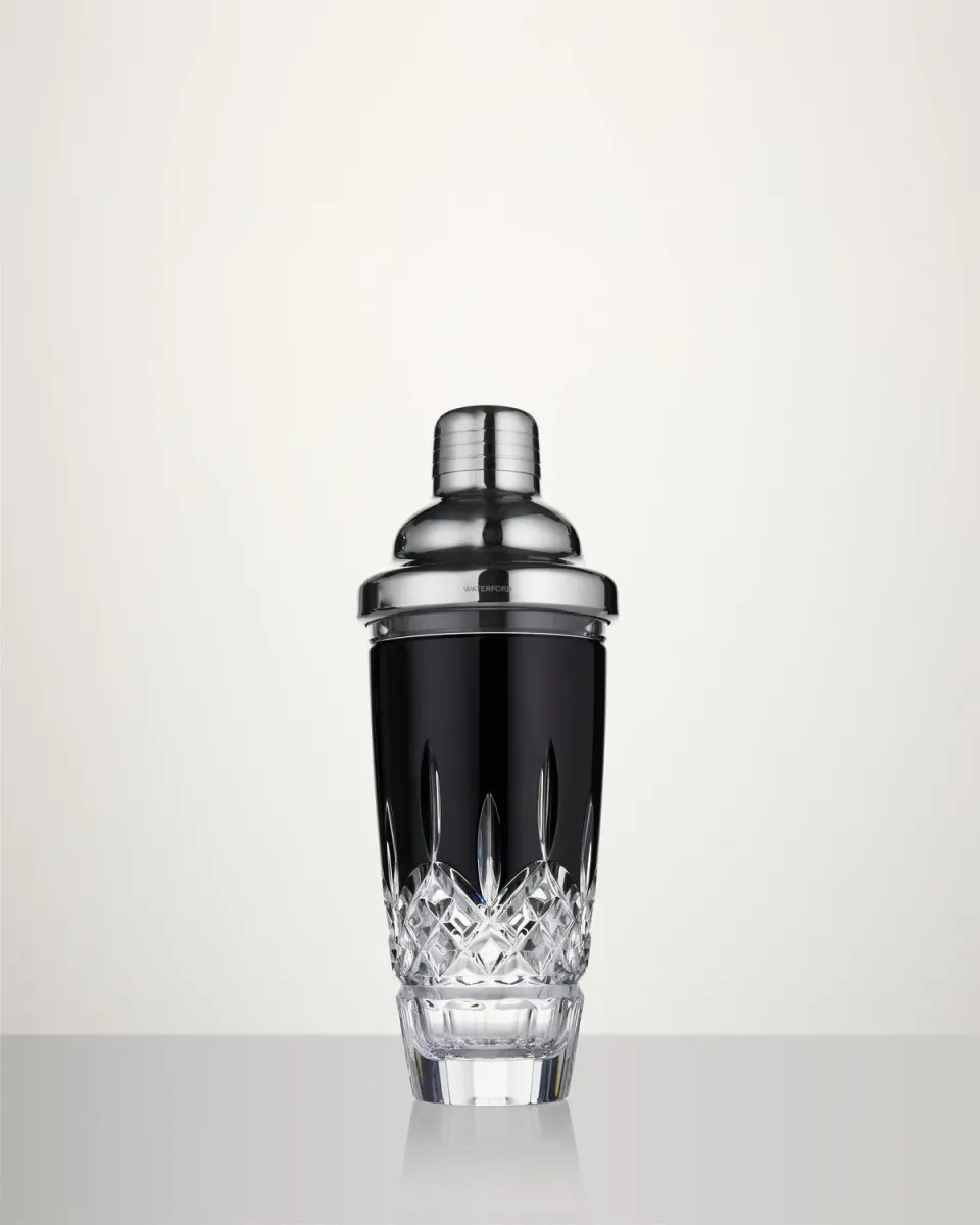 Waterford Lismore Black Cocktail Shaker krystal sort