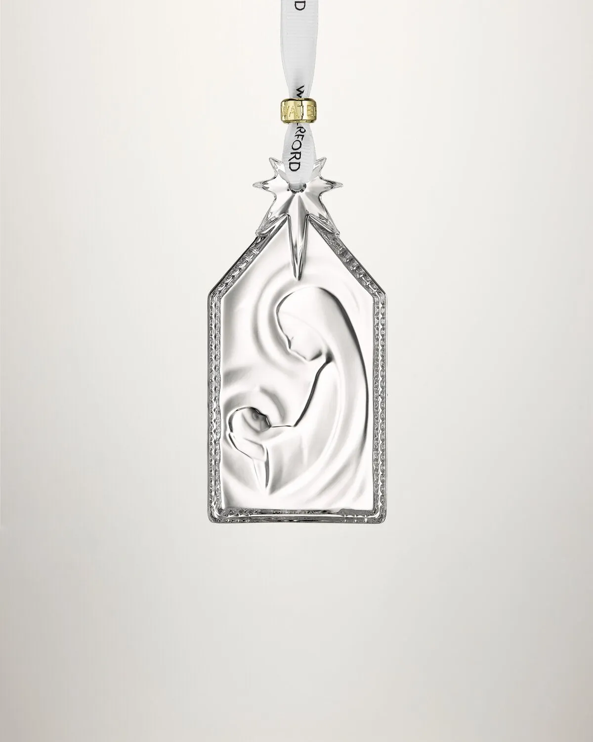 Waterford Nativity krybbe juleornament krystal