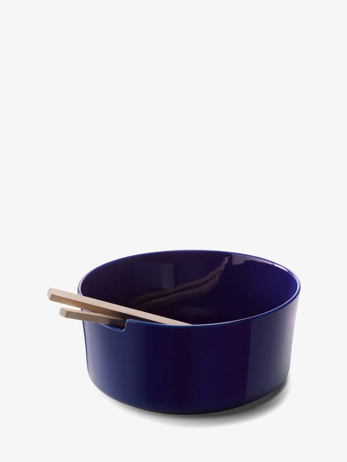 LSA Collective salatskål porcelæn med servere ask