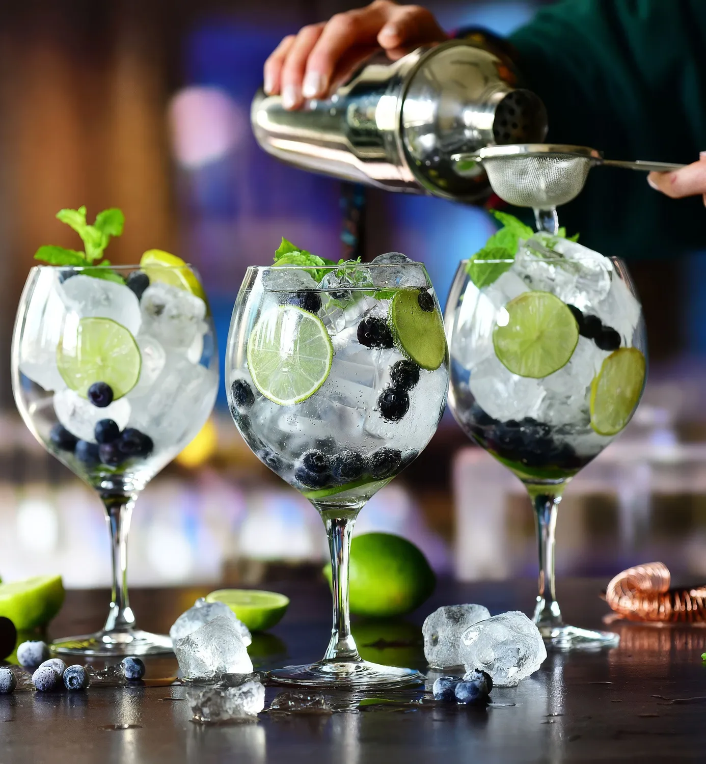 Krosno Harmony gin og tonic glas 700 ml klart