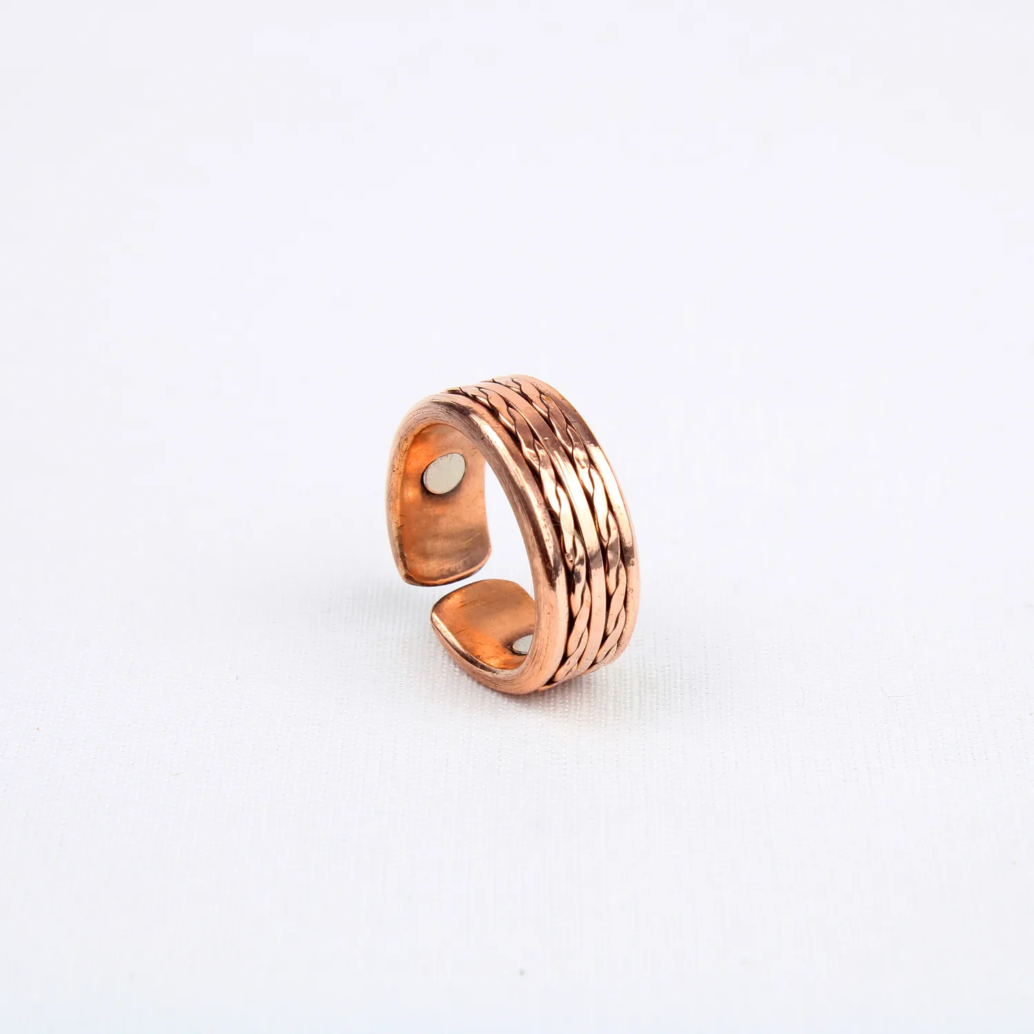 El'Cobre Design 13 kobberring magnet justerbar