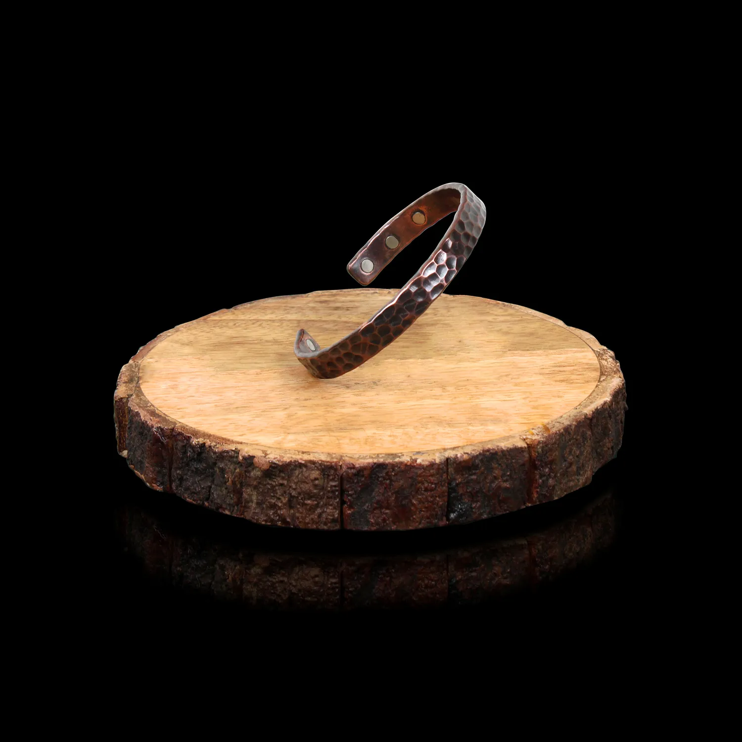 El'Cobre Design 36 kobberarmbånd magnet gaveæske