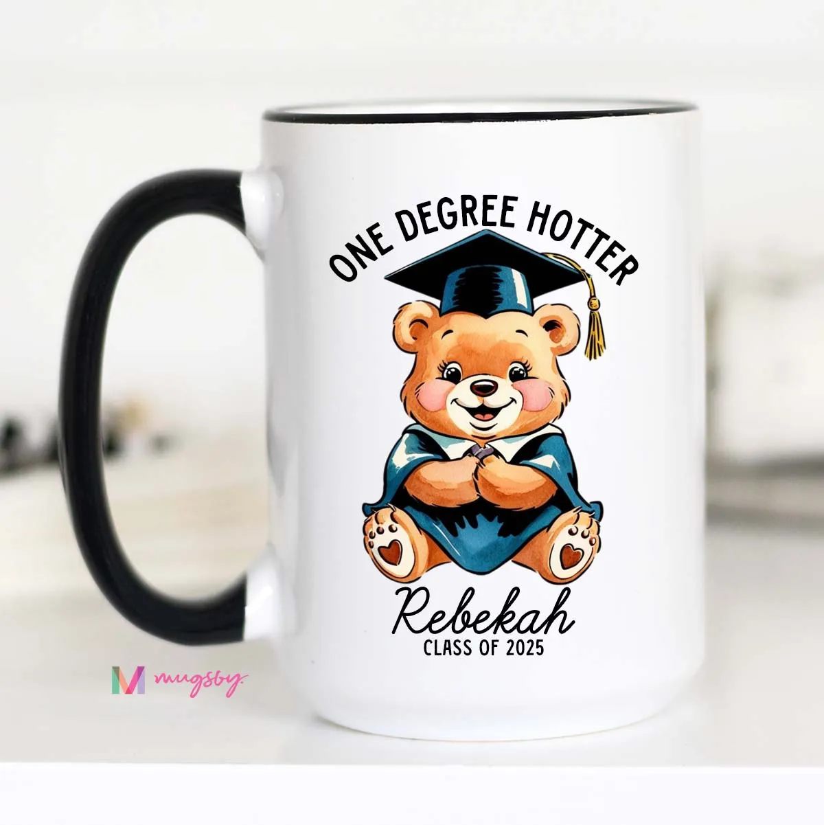 Mugsby One Degree Hotter kop hvid 325 ml gave