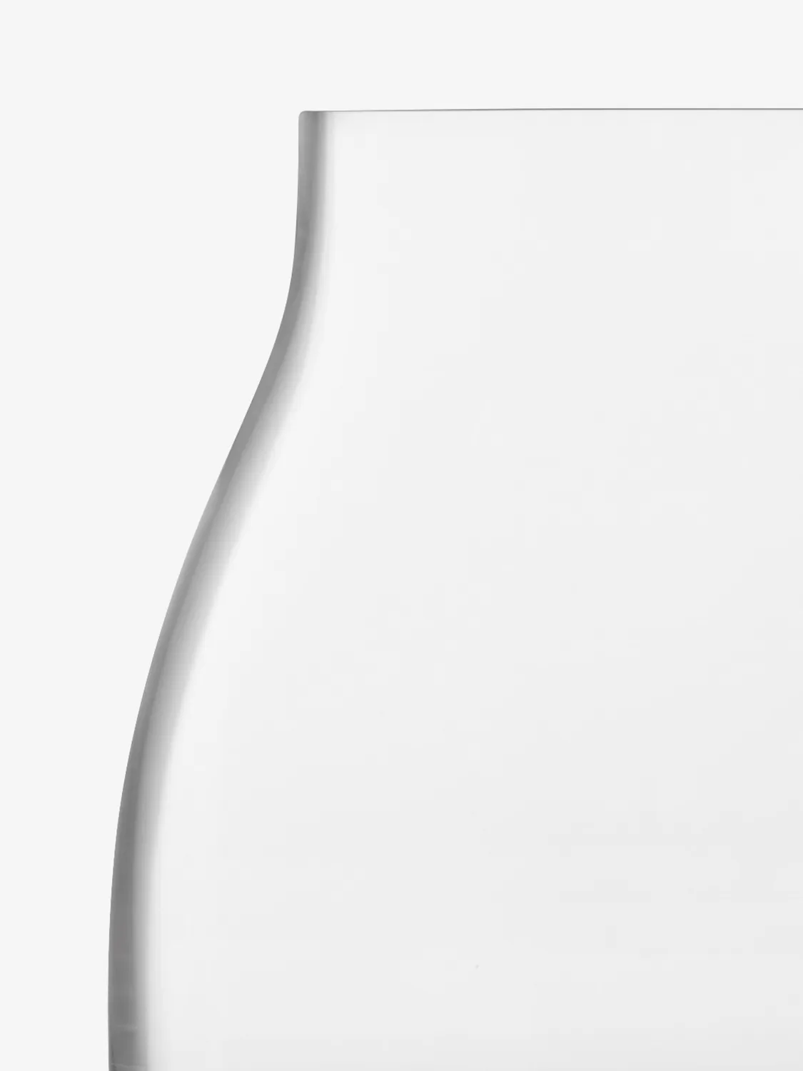 LSA Kiln Vase vase tykt glas