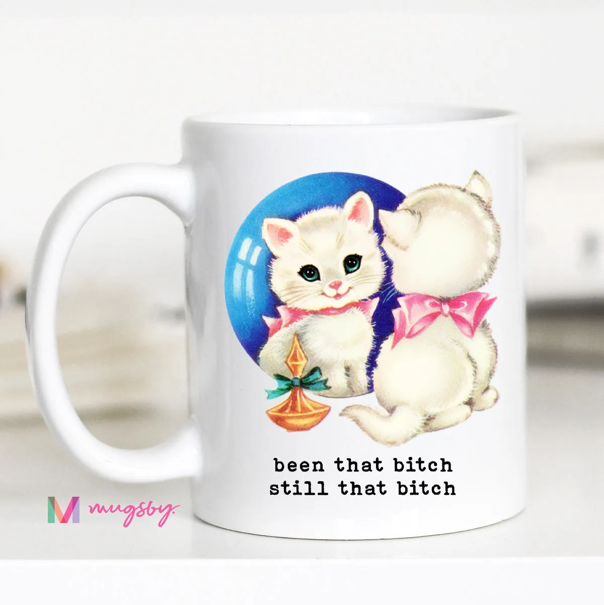 Mugsby Been That Bitch Still That Bitch katte krus 325 ml